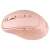 Yenkee YMS 2080PK SLIDER wireless mouse, pink, side view