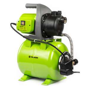 Fieldmann FVC 8510 EC domestic water pump, green, with pressure tank - Garden