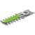 Fieldmann FZN 4000-A cordless grass and hedge trimmer, green, hedge trimmer blade