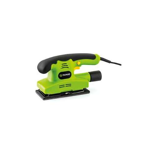 Fieldmann FDB 2004-E electric sander, green and black, with dust extraction