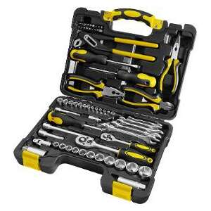 Fieldmann FDG 5003-65R Комплект инструменти от 65 части с гаечни ключове, отвертки, клещи и други инструменти - Ключ за щепсел