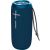 Front view of Buxton BBS 5500 blue Bluetooth speaker with lanyard