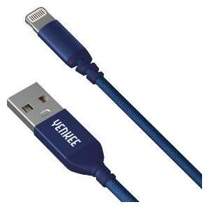 Kabel Yenkee YCU 611 z certyfikatem MFi, USB do Lightning, niebieski, 1 metr - Kabel danych