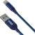 Yenkee YCU 611 MFi tanúsított USB-Lightning kábel, kék, 1 méter