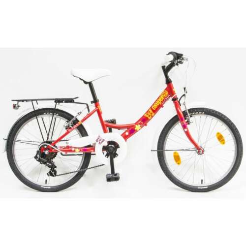 Csepel Flora Gyermek Kerékpár 20" #piros 58710693