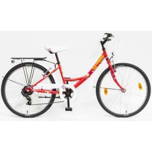 Csepel Flora Gyermek Kerékpár 24" #piros