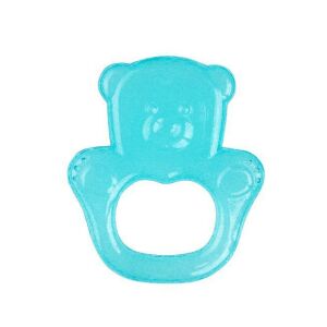 BabyOno Bear-shaped Gel Teether, Blue - Chewing gum