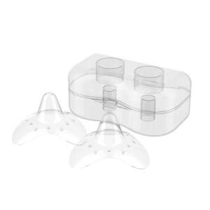 BabyOno silicone nipple shields, 2 pack - Nipple Shield & Protector