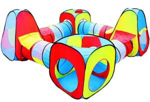 8in1 Óriás Játszósátor és alagút rendszer