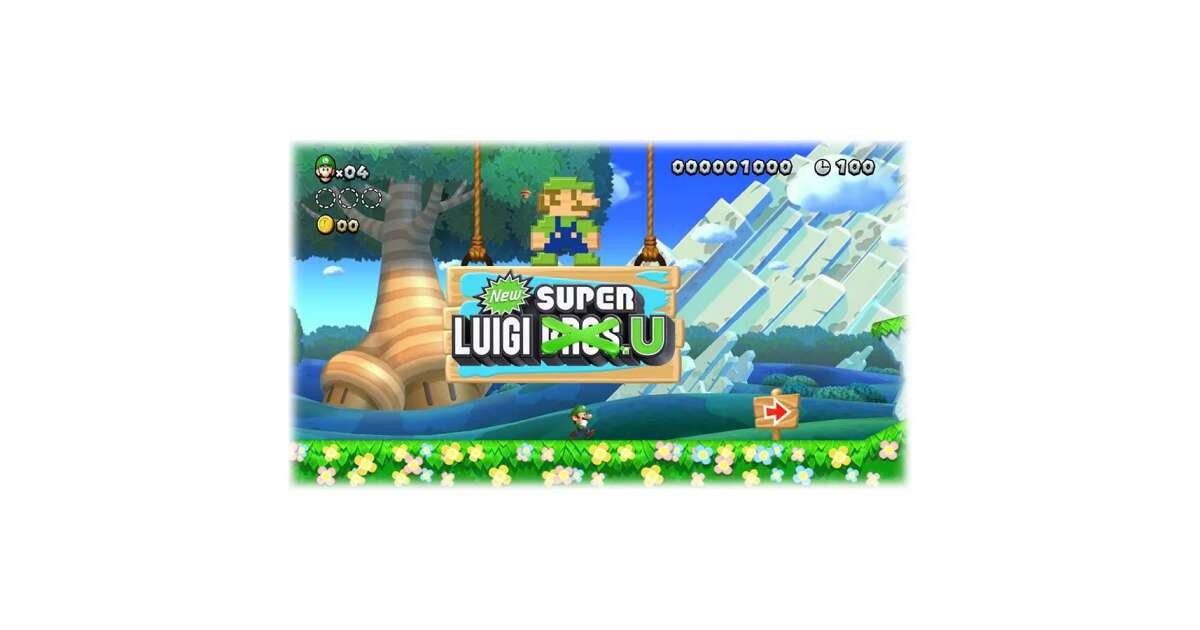 New Super Mario Bros U Deluxe Nintendo Switch Játékszoftver 