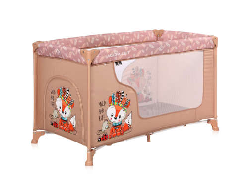 Lorelli Moonlight 1 fix Utazóágy - Beige Foxy #bézs 2020