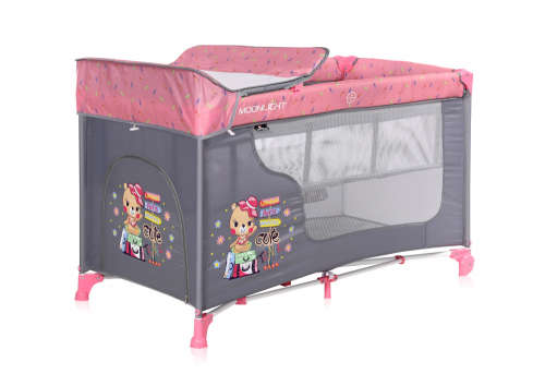 Lorelli Moonlight 2 Utazóágy - Pink Travelling #rózsaszín 2020