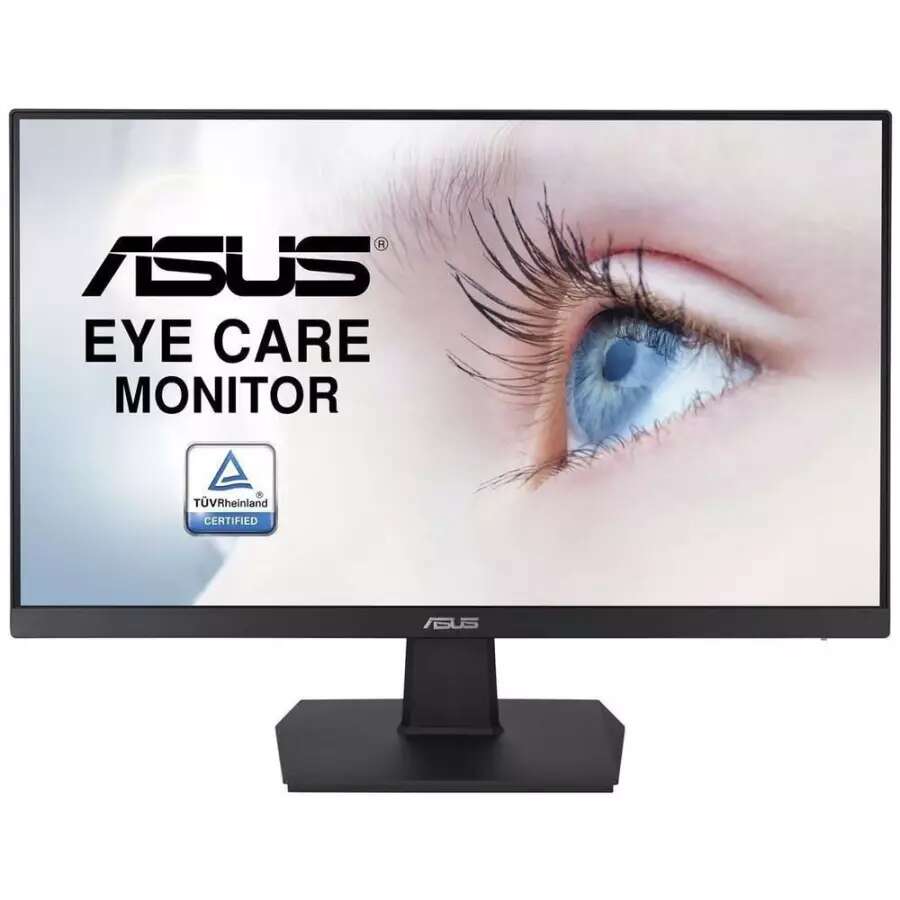 Asus eye care va247he monitor 23.8inch 1920x1080 va 75hz 5ms fekete