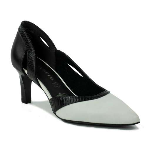 Tamaris női Alkalmi cipő #fekete-fehér 31606041