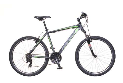 Neuzer Mistral 50 bărbați MTB hobby bike 26" #black-green 31378114