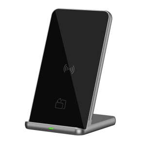 Wiwu Power Air One 15W wireless charger for Qi-compatible phones, fast charging, stand design - Wireless Charger