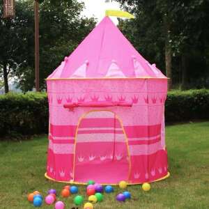 Hercegnős játszósátor, játszókastély gyerekeknek - rózsaszín 71529788 Játszósátrak & Alagutak