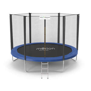 Jumi Motion 306cm vonkajší rebrík na trampolínu so sieťovinou #blue-black