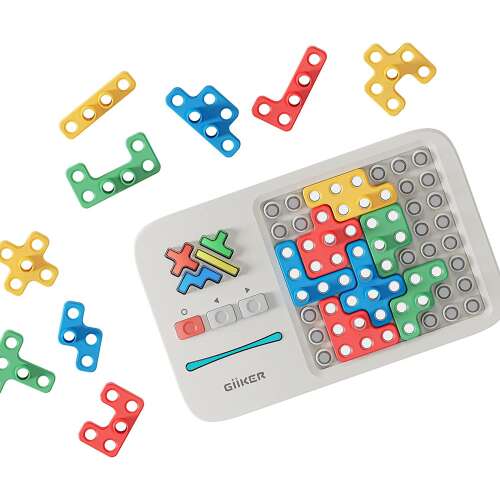 GiiKER Super Blocks logic puzzle game, with colorful blocks and a light-up board, for kids and teens