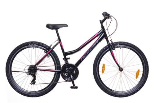 Neuzer Nelson 30 MTB női Kerékpár 26" #fekete-rózsaszín