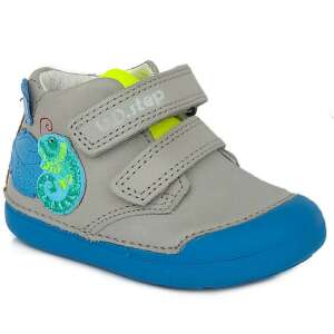 D.D. Step Kami szürke bőr félcipő 24 58674343 Utcai - sport gyerekcipők