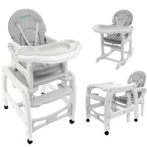 Ecotoys HC-223 Krzesło do jadalni 3 w 1 Szare