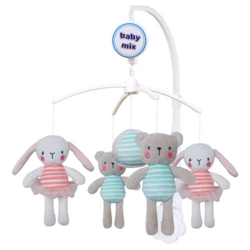 Baby Mix Zenélő Maci és nyuszi (9808) Pepita.hu
