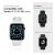 Apple Watch 4-6 / SE (44mm) Spigen Proflex EZ Fit Screen Protector, Black Frame 78522468