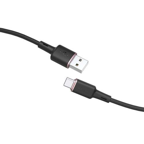Kábel Acefast C2-04 USB-C do USB, čierny, 1,2m