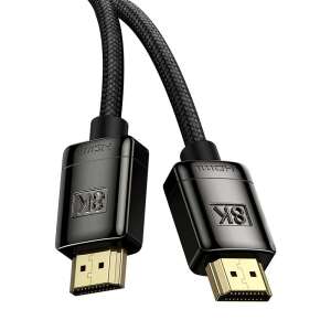 Baseus High Definition Series video kábel, HDMI / HDMI, 1m, Fekete 56523436 