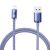 Baseus Crystal Shine Series data and charging cable, USB / Lightning, 2.4A, 1.2m, Purple 103133498
