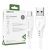 Acefast C3-04 Data and charging cable, USB / USB-C, 3A, 1.2m, White 56523801