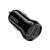 Ugreen car charger, black, dual USB ports