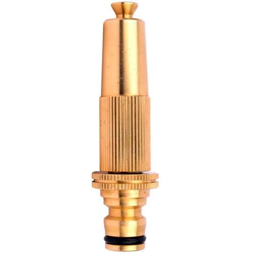 LOCSOLÓFEJ - RÉZ - kuplung csatlakozós állítható sugárcsöves öntöző - 4550R -