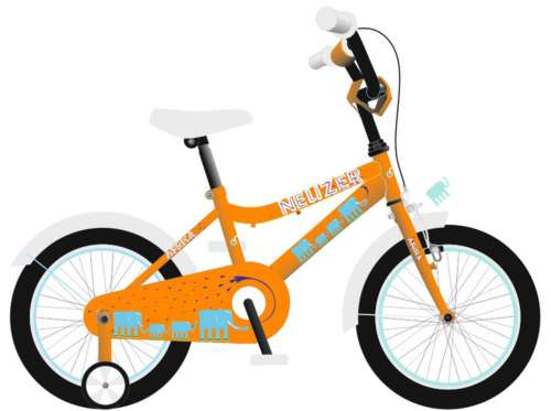 Neuzer BMX Gyerek Kerékpár 12" #narancssárga 31380047