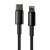 Kabel Baseus Tungsten Gold USB-C do Lightning, szybkie ładowanie 20W, 2m, czarny