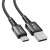 Kabel do ładowania i transmisji danych Acefast C1-04 USB-A do USB-C, czarny, w oplocie