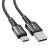 Kabel do ładowania i transmisji danych Acefast C1-04 USB-A do USB-C, czarny, w oplocie