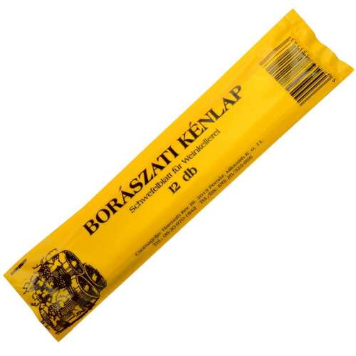 12 pack of sulfur strips for wine barrels, BORÁSZATI KÉNLAP