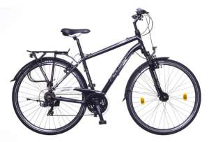 Neuzer Firenze 100 Herren matt Trekkingrad 28" #schwarz-weiß-grau