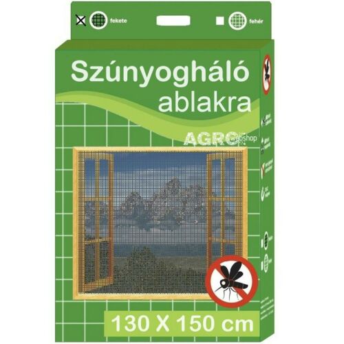 Tépőzáras Ablak Szúnyogháló csomagolás, 130x150 cm ablak szúnyogháló