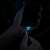 Baseus Glimmer Series Lightning cable illuminating while charging iPhone in the dark
