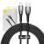 Kabel Baseus Glimmer Series, USB-C na Lightning, 480Mb/s, 2,4A, 2m, czarny 56529909