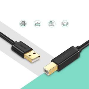 Ugreen 3 meter USB A to USB B printer cable, black - Data Cable