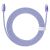 Baseus Crystal Shine Series Data and Charging Cable, Power Delivery, USB-C / Lightning, 20W, 2m, Purple 56530888