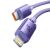 Baseus Crystal Shine Series Data and Charging Cable, Power Delivery, USB-C / Lightning, 20W, 2m, Purple 56530888