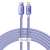 Baseus Crystal Shine Series USB-C to Lightning Cable, 20W, Purple