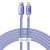 Baseus Crystal Shine Series USB-C to Lightning cable, 20W fast charging, 2m, purple
