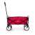 GardenLine piros összecsukható kerti kézikocsi oldalnézetből, 70kg teherbírás
