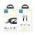 Joyroom Mermaid Series USB-Lightning Kabel, 2.4A Schnellladung, 2m, Schwarz, Verpackung